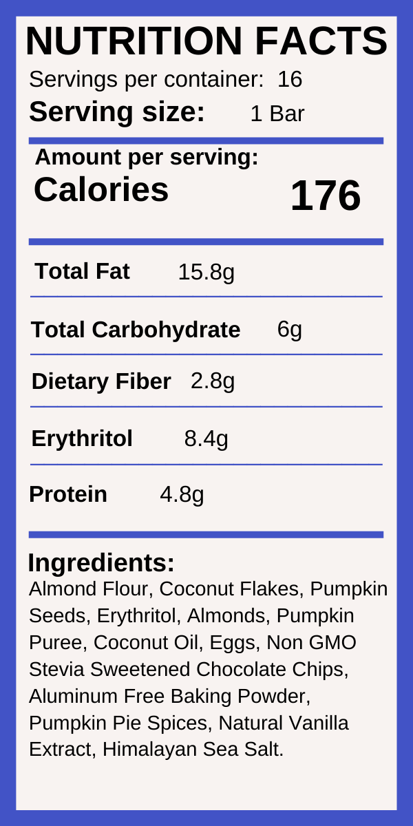 Pumpkin "Oatmeal" Bars