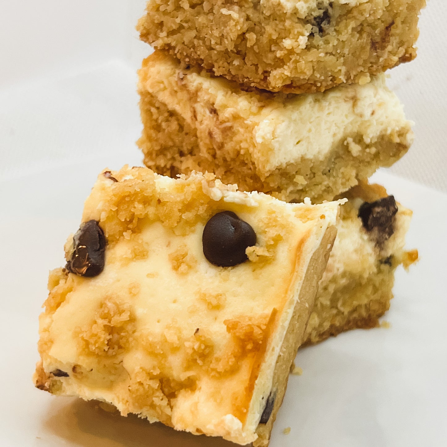 Chocolate Chip Kookie Cheesecake Bars