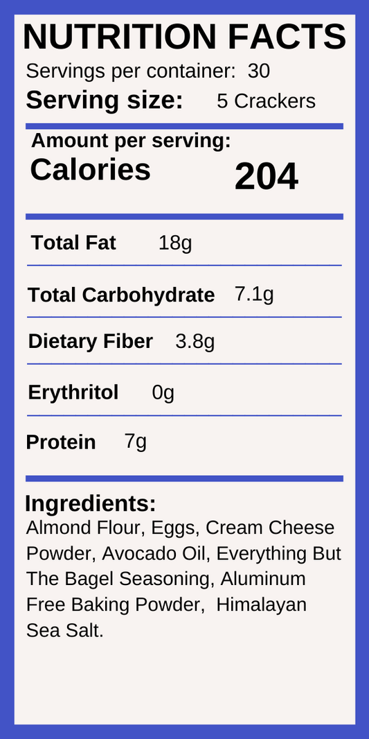 Everything But The Bagel Krackers