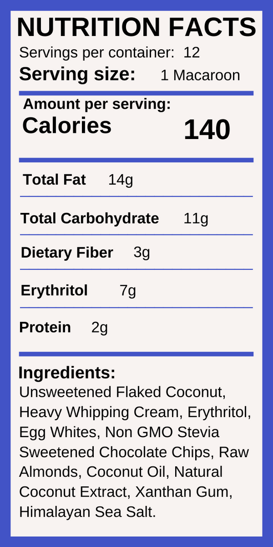 Mazel Coconut Joy Macaroons