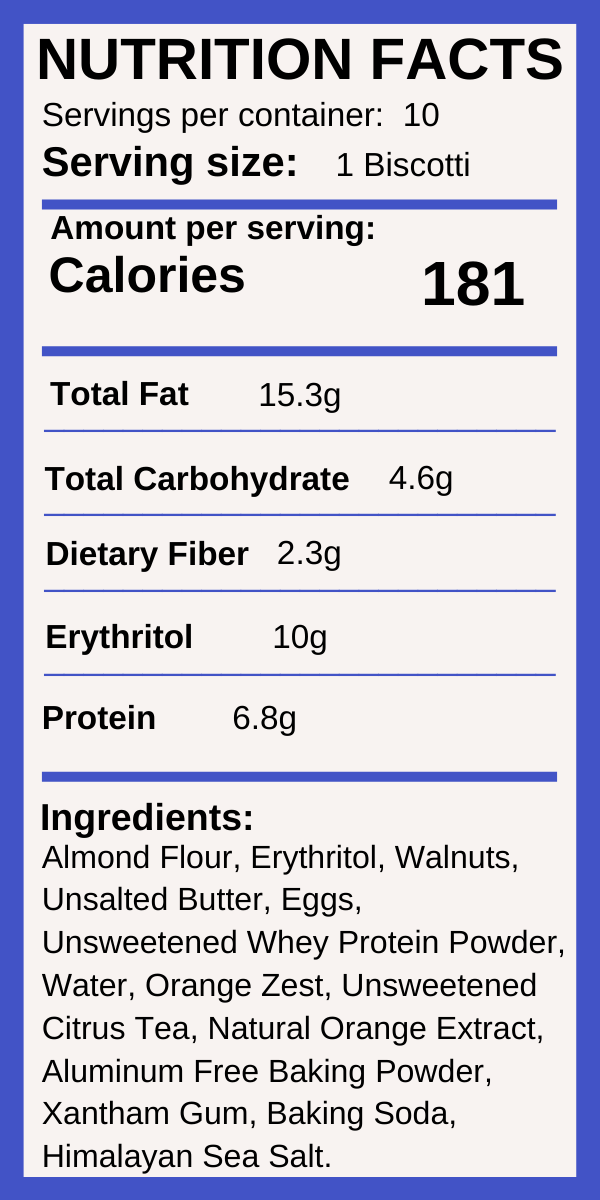 Orange Dreamsicle Biscotti