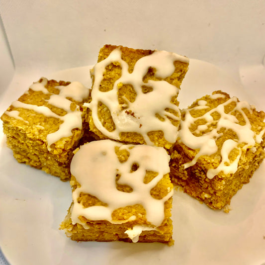 Pumpkin "Oatmeal" Bars