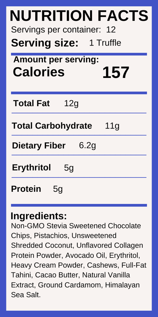 Dubai Chocolate Pistachio BIK Truffles