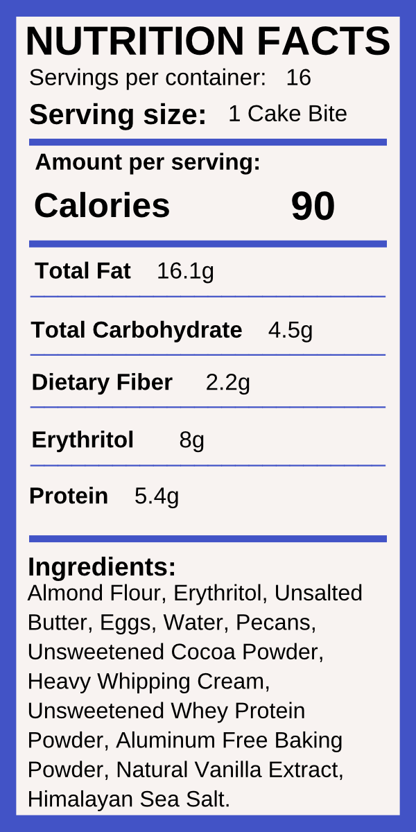 Texas Sheet Cake Bites