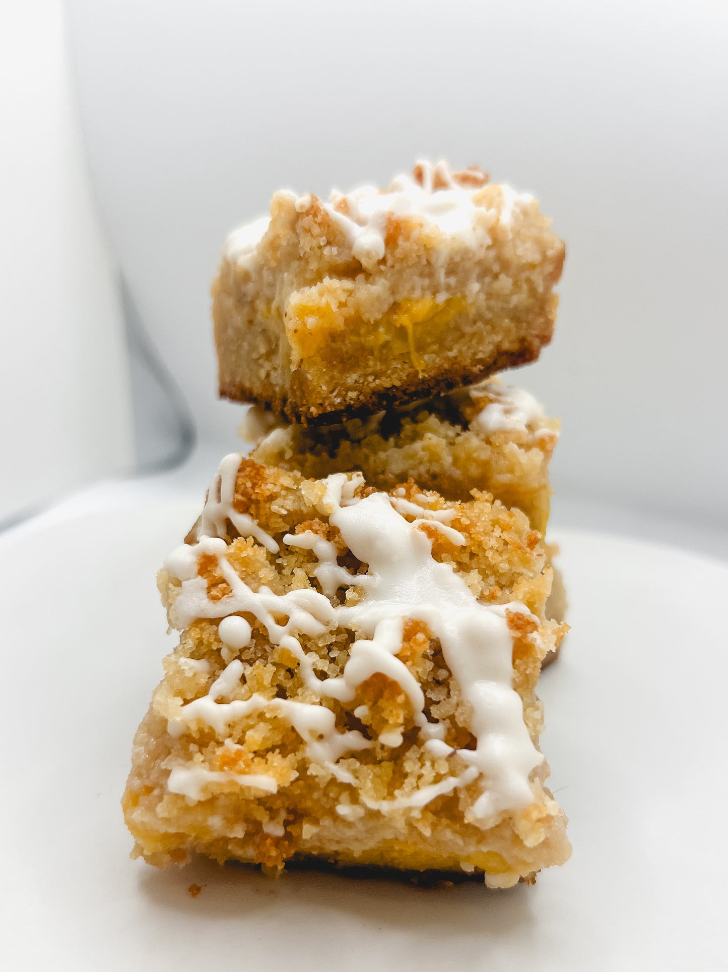 Peach Cobbler Bars