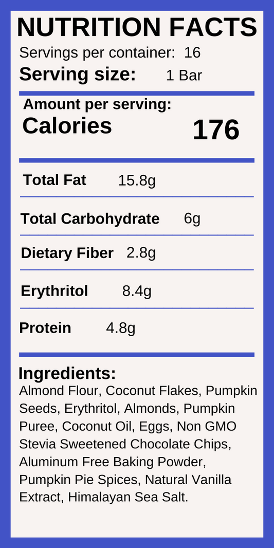 Pumpkin "Oatmeal" Bars