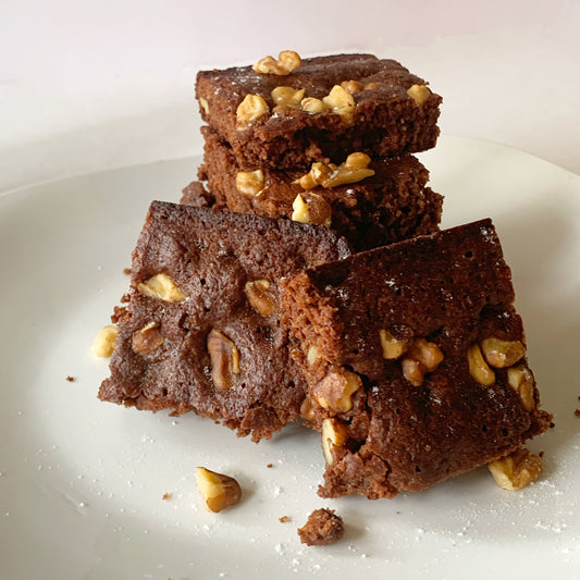 Walnut Brownie Bars