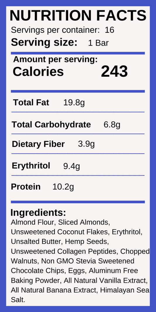 Banana Nut Bars
