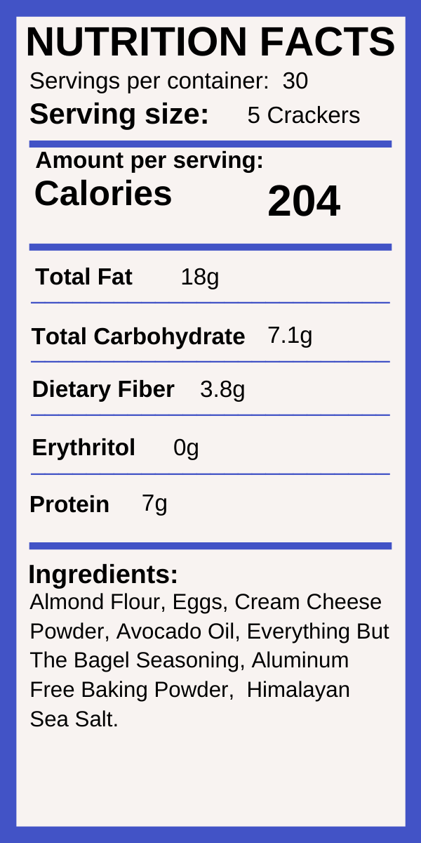 Everything But The Bagel Krackers