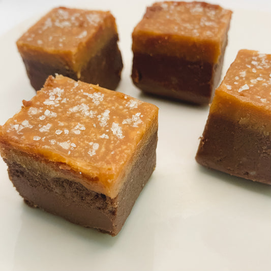 Chocolate Caramel Fudge